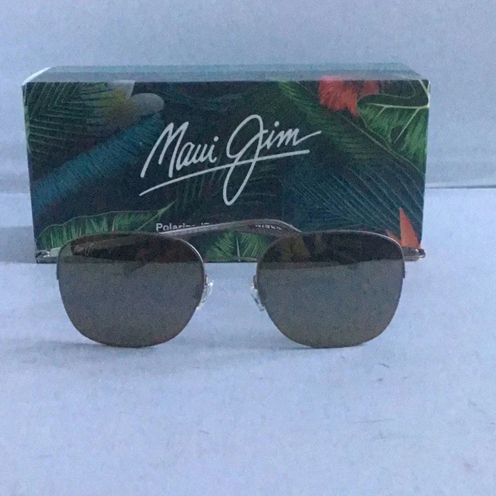 MAUI JIM CRATER RIM SUNGLASSES POLARIZED.